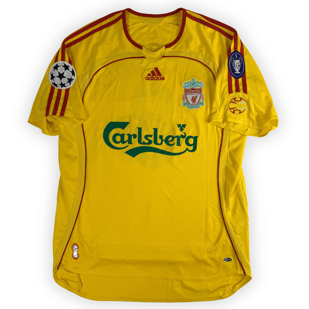 2006-07 Liverpool Away Ucl Away Shirt Gerrard #8 - (M) product image 2, provided for visual reference and product detail