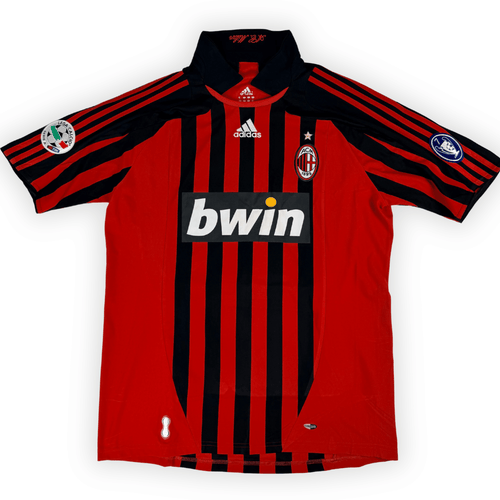 2007-2008 Ac Milan Ucl Home Shirt Kaka #22 - (L) product image 2, provided for visual reference and product detail review