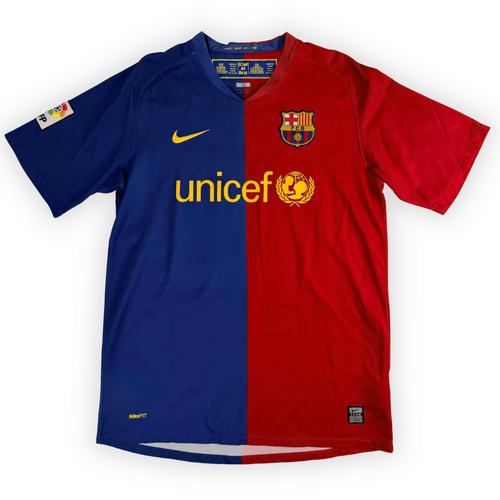 2008-09 FC Barcelona La Liga Home Shirt Messi #10 - (M) product image 2, provided for visual reference and product detail