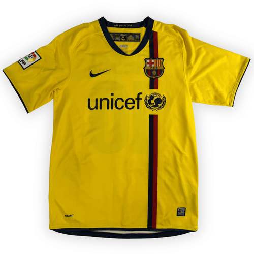 2008-09 FC Barcelona La Liga Away Shirt Messi #10 - (S) product image 2, provided for visual reference and product detail