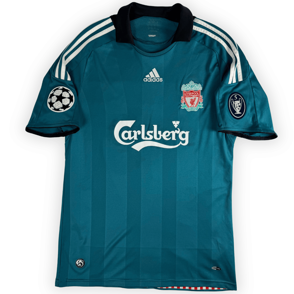 2008-09 Liverpool Ucl Third Shirt Gerrard #8 - (M) product image 2, provided for visual reference and product detail review