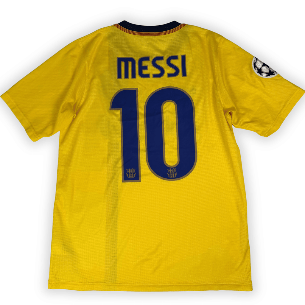2008-2009 FC Barcelona Ucl Away Shirt Messi #10 - (S) product image 1, provided for visual reference and product detail