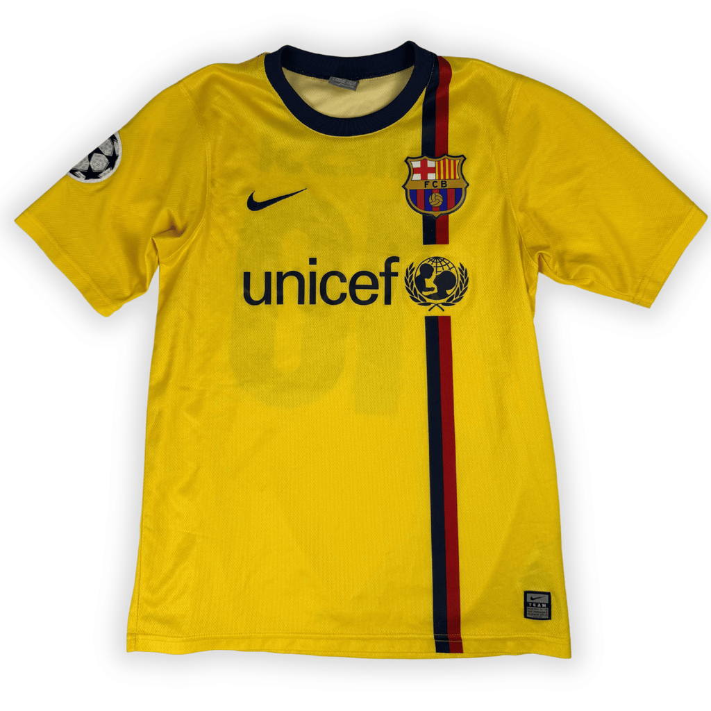 2008-2009 FC Barcelona Ucl Away Shirt Messi #10 - (S) product image 2, provided for visual reference and product detail