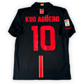 2009-2010 Atletico Madrid La Liga Away Shirt Kun Aguero #10 - (L) product image 1, provided for visual reference and product