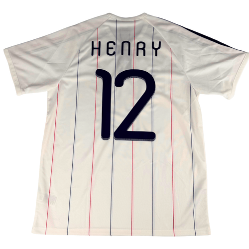 2009-2010 France Away Shirt Henry #12 - (M) product image 2, provided for visual reference and product detail review