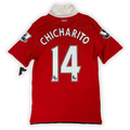 2010-2011 Manchester United Epl Home Shirt Chicharito #14 - (S) product image 1, provided for visual reference and product
