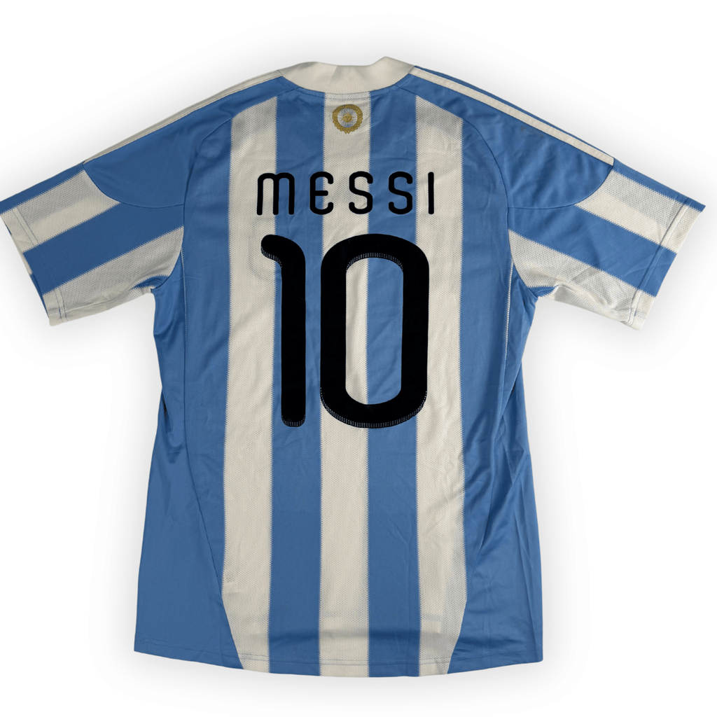 2010 Argentina Home Shirt Messi #10 - (M) product image 1, provided for visual reference and product detail review