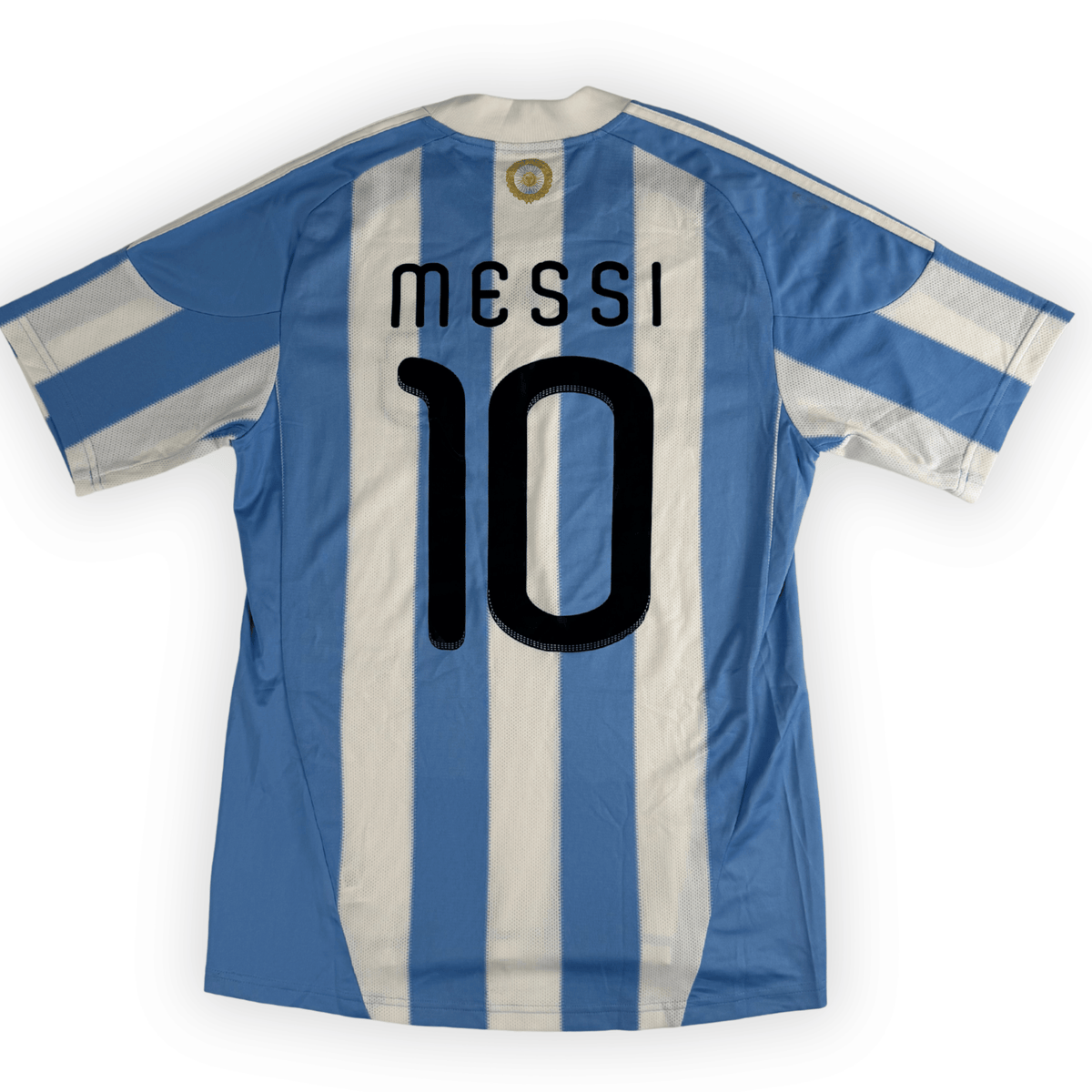 2010 Argentina Home Shirt Messi #10 - (M) product image 1, provided for visual reference and product detail review