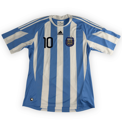 2010 Argentina Home Shirt Messi #10 - (Xl) product image 2, provided for visual reference and product detail review