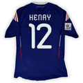 2010 France World Cup Home Shirt Henry #12 - (M) product image 1, provided for visual reference and product detail review