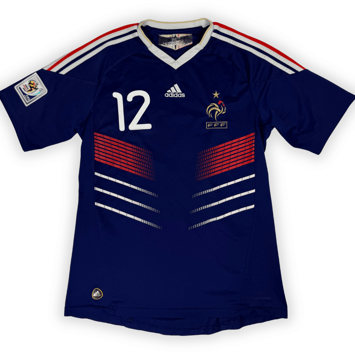 2010 France World Cup Home Shirt Henry #12 - (M) product image 2, provided for visual reference and product detail review