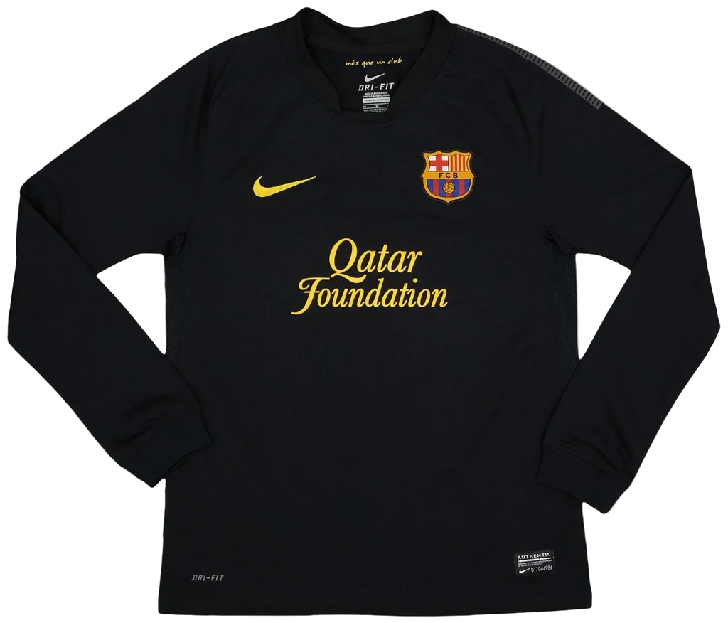 2011-12 FC Barcelona La Liga Away L/S Shirt Fabregas #4 - (L) product image 2, provided for visual reference and product