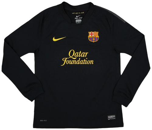 2011-12 FC Barcelona La Liga Away L/S Shirt Fabregas #4 - (L) product image 2, provided for visual reference and product