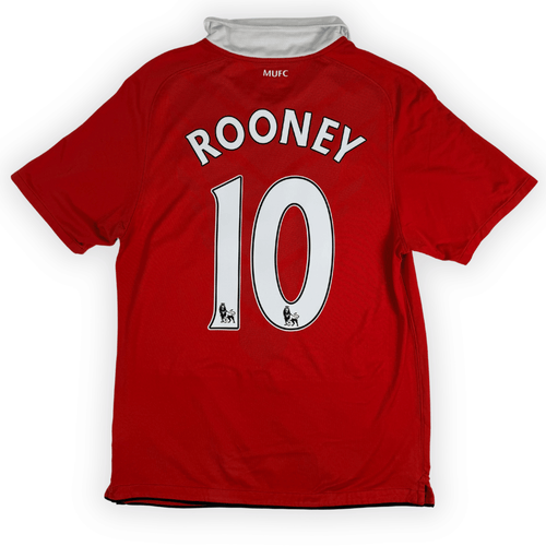 2011-12 Manchester United Home Shirt Rooney #10 - (M) product image 1, provided for visual reference and product detail