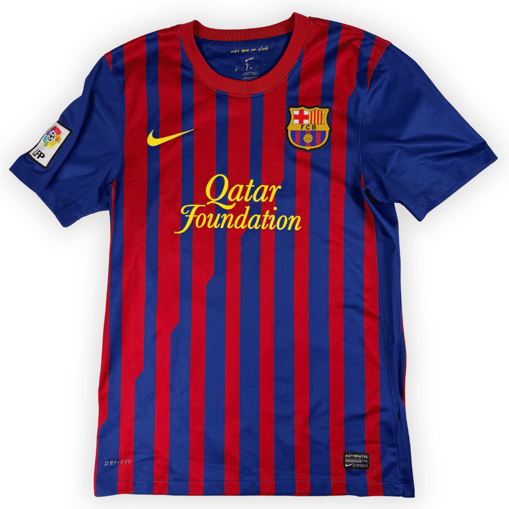 2011-2012 FC Barcelona La Liga Home Shirt Xavi #6 - (S) product image 2, provided for visual reference and product detail