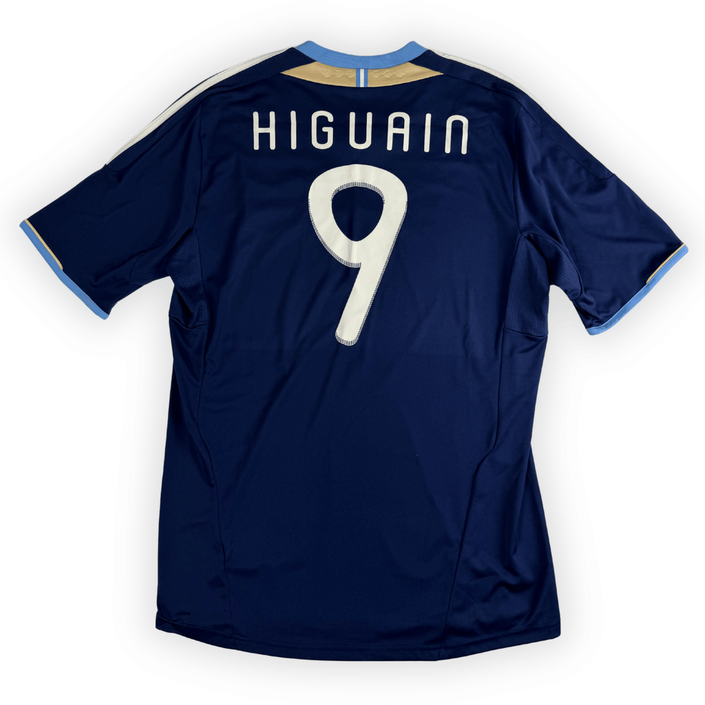 2011 Argentina Away Shirt Higuain #9 - (L) product image 1, provided for visual reference and product detail review