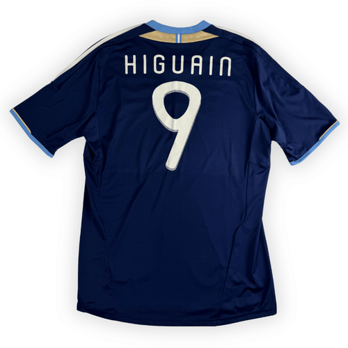 2011 Argentina Away Shirt Higuain #9 - (L) product image 1, provided for visual reference and product detail review
