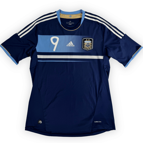 2011 Argentina Away Shirt Higuain #9 - (L) product image 2, provided for visual reference and product detail review