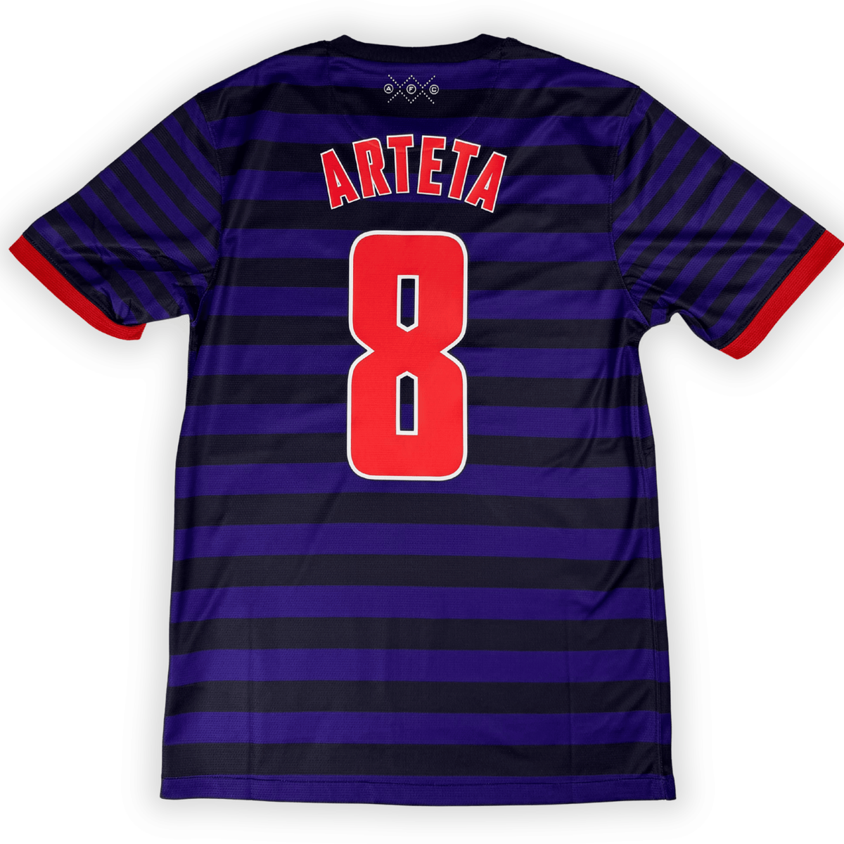2012-13 Arsenal Away Shirt Arteta #8 - (S) product image 1, provided for visual reference and product detail review