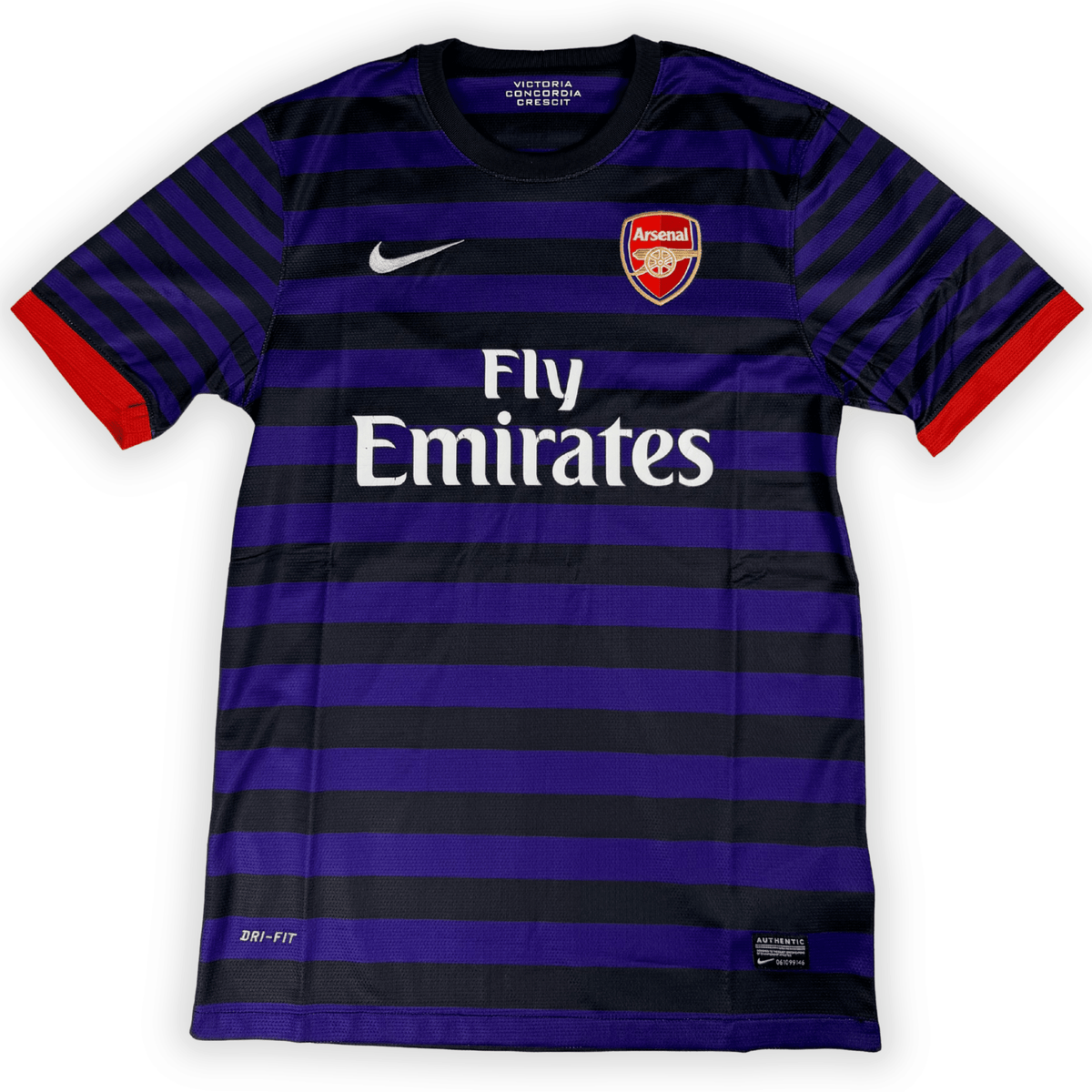 2012-13 Arsenal Away Shirt Arteta #8 - (S) product image 2, provided for visual reference and product detail review