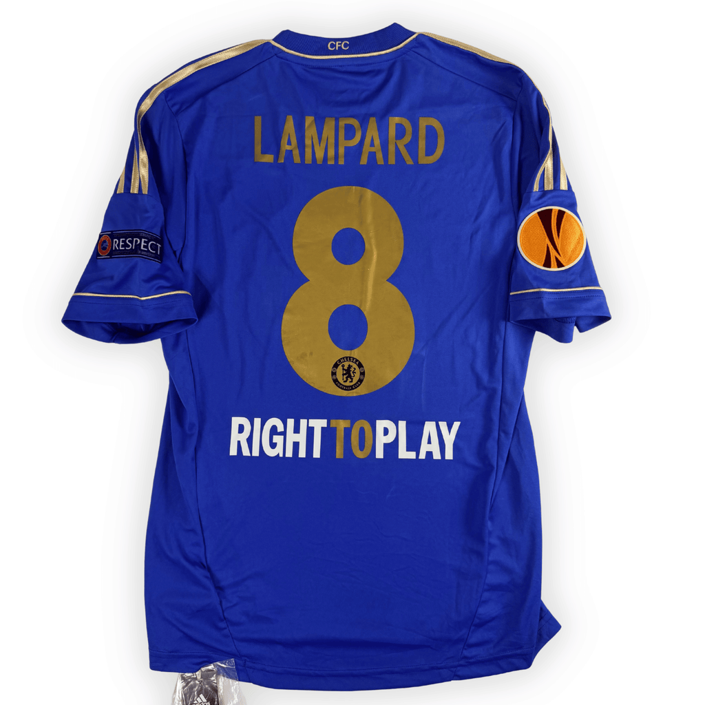 2012-13 Chelsea Europa Final Home Shirt Lampard #8 - (M) product image 2, provided for visual reference and product detail