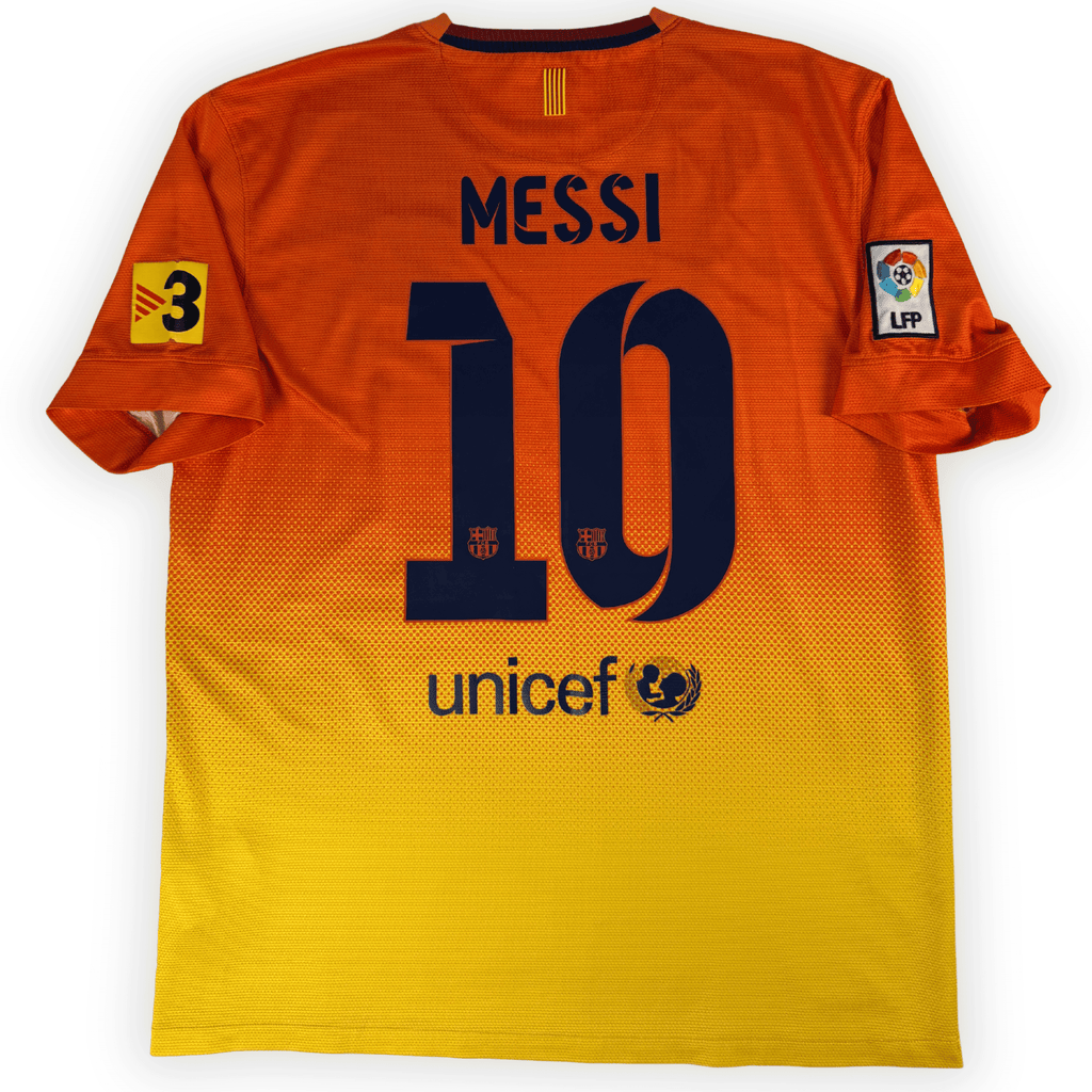 2012-13 FC Barcelona La Liga Away Shirt Messi #10 - (L) product image 1, provided for visual reference and product detail