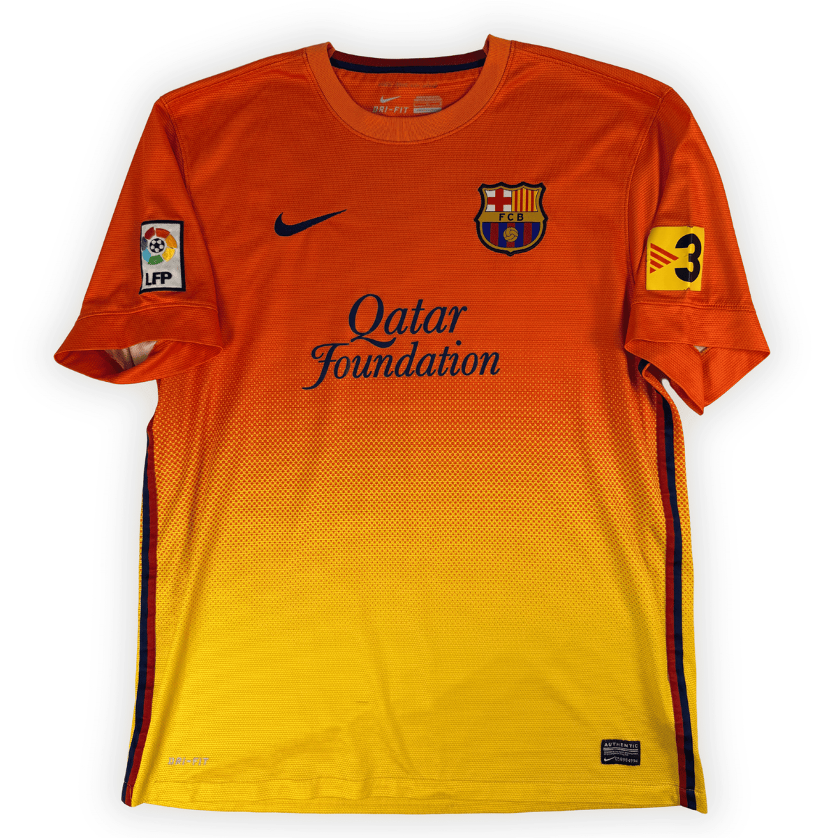 2012-13 FC Barcelona La Liga Away Shirt Messi #10 - (L) product image 2, provided for visual reference and product detail