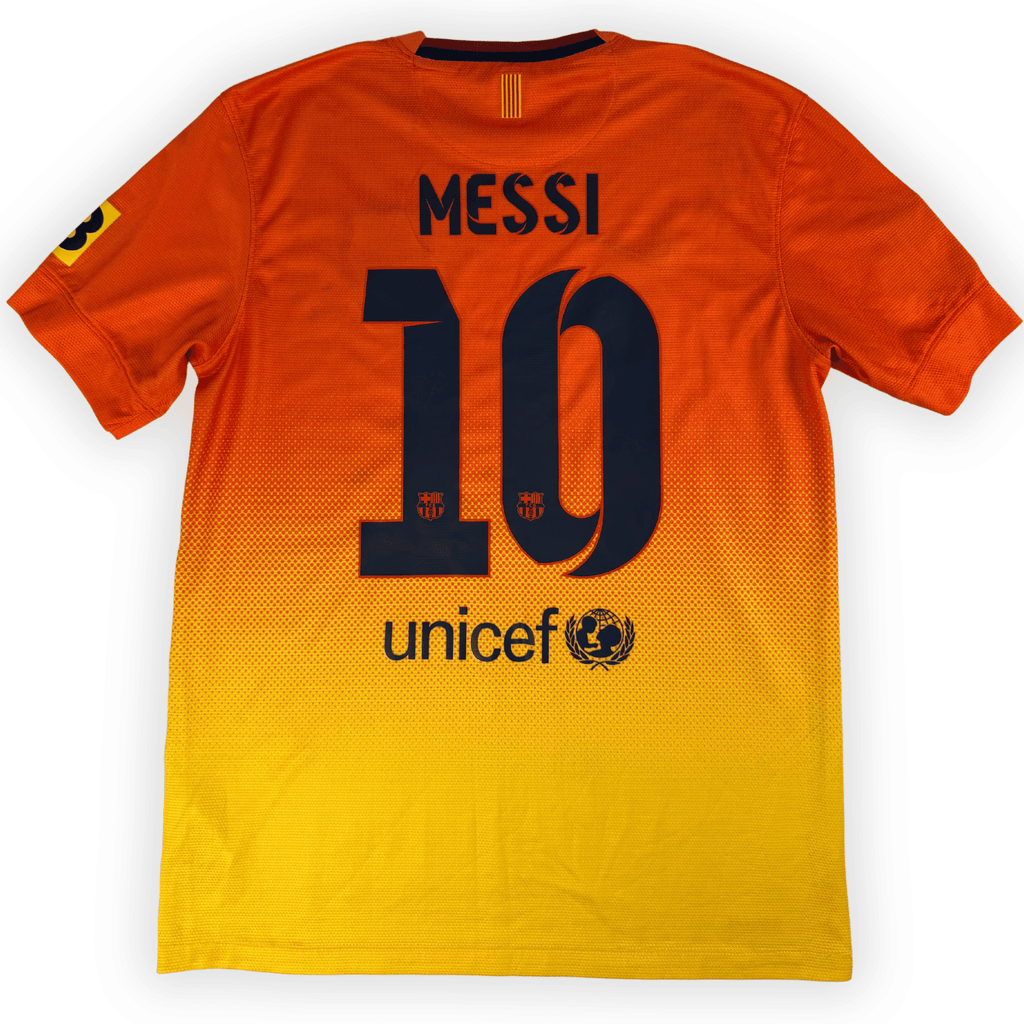 2012-13 FC Barcelona La Liga Away Shirt Messi #10 - (M) product image 1, provided for visual reference and product detail