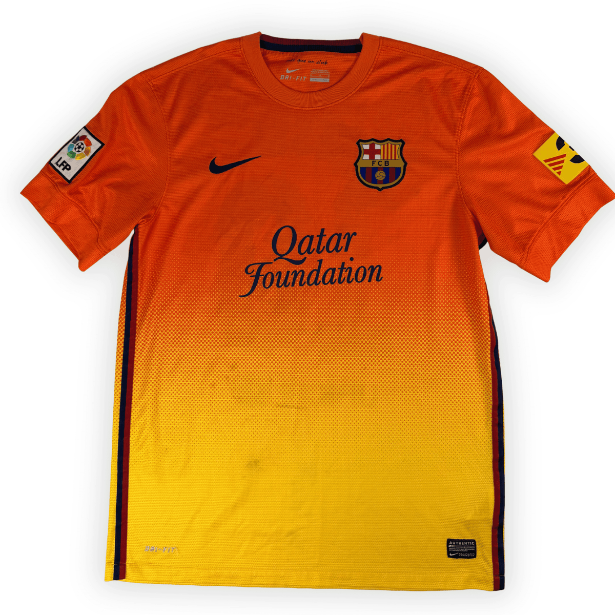 2012-13 FC Barcelona La Liga Away Shirt Messi #10 - (M) product image 2, provided for visual reference and product detail
