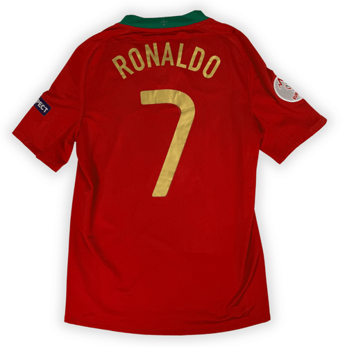 2008 Portugal Euro Home Shirt Ronaldo #7 - (S) product image 2, provided for visual reference and product detail review
