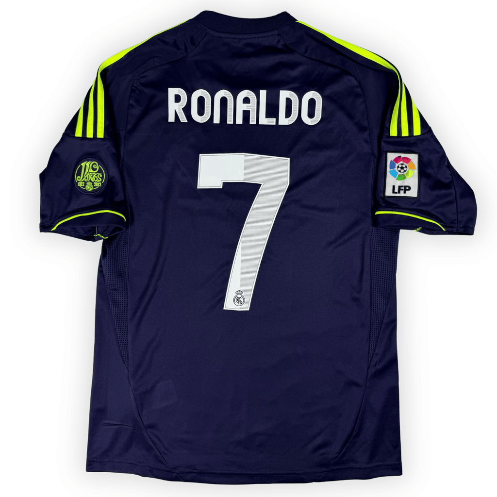 2012-13 Real Madrid La Liga Away Shirt Ronaldo #7 - (S) product image 1, provided for visual reference and product detail