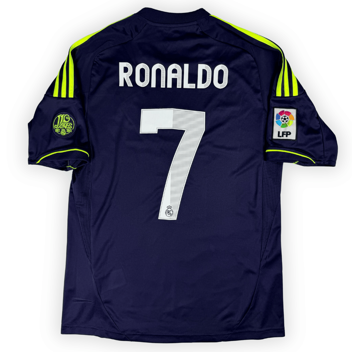 2012-13 Real Madrid La Liga Away Shirt Ronaldo #7 - (S) product image 1, provided for visual reference and product detail