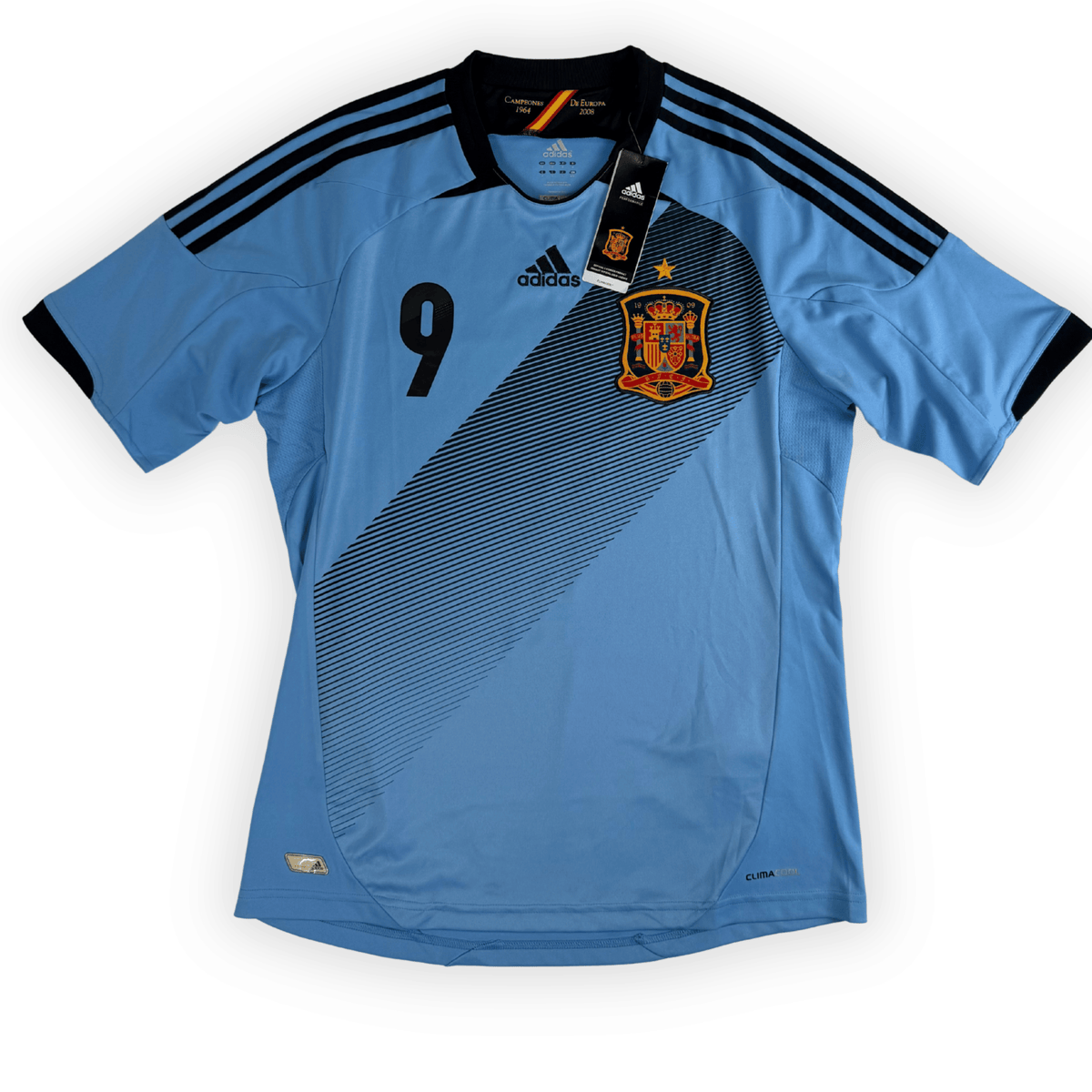 2012-14 Spain Away Shirt Torres #9 - (M) product image 2, provided for visual reference and product detail review