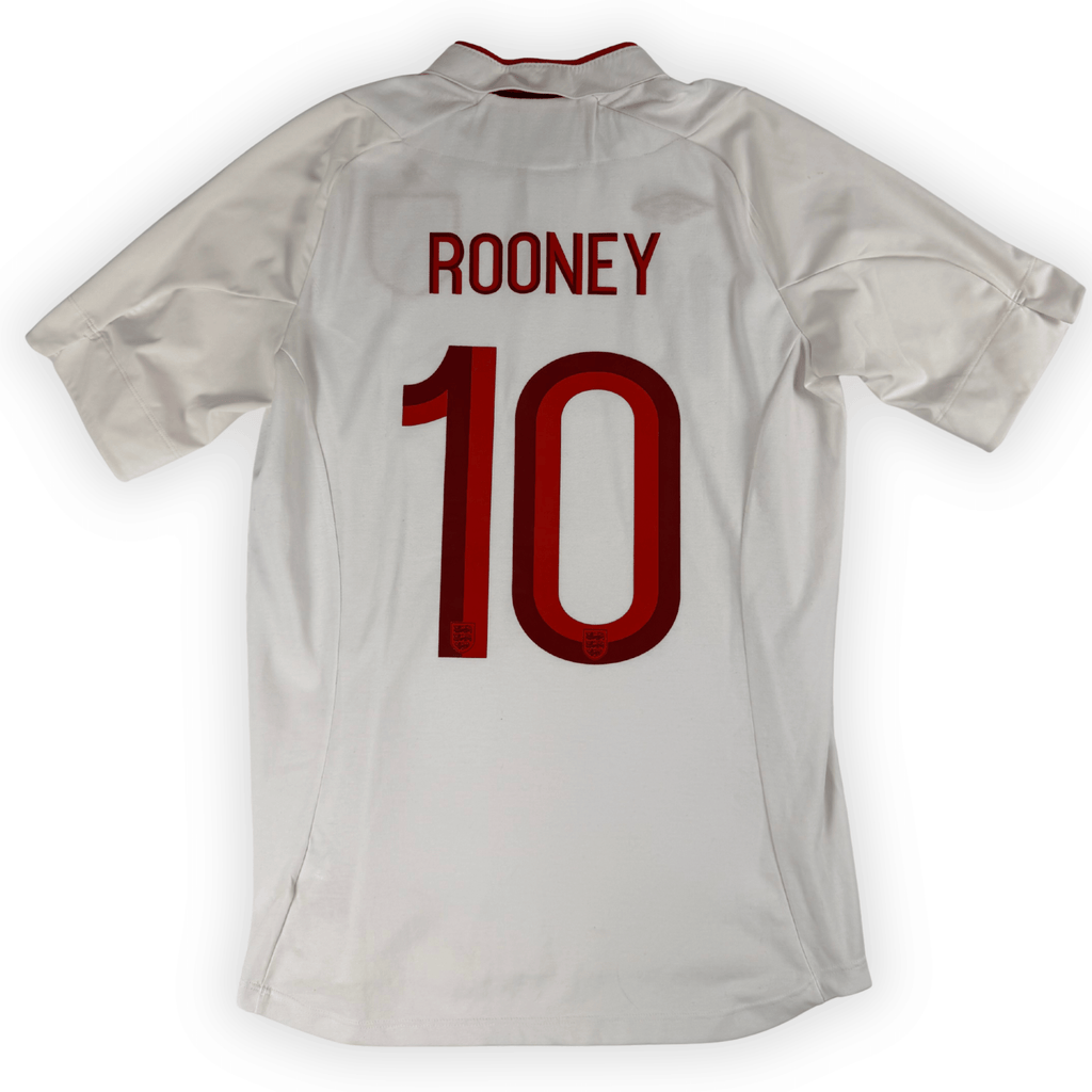 2012 England Home Shirt Rooney #10 - (M) product image 1, provided for visual reference and product detail review