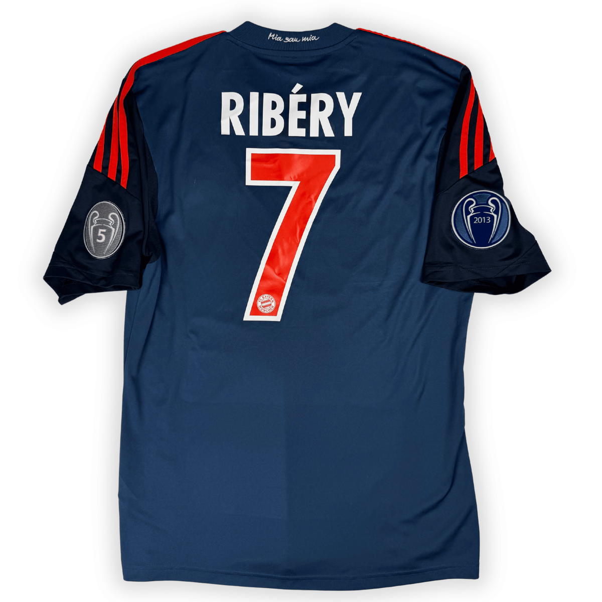 2013-14 Bayern Munich Ucl Third Shirt Ribery #7 - (M) product image 2, provided for visual reference and product detail
