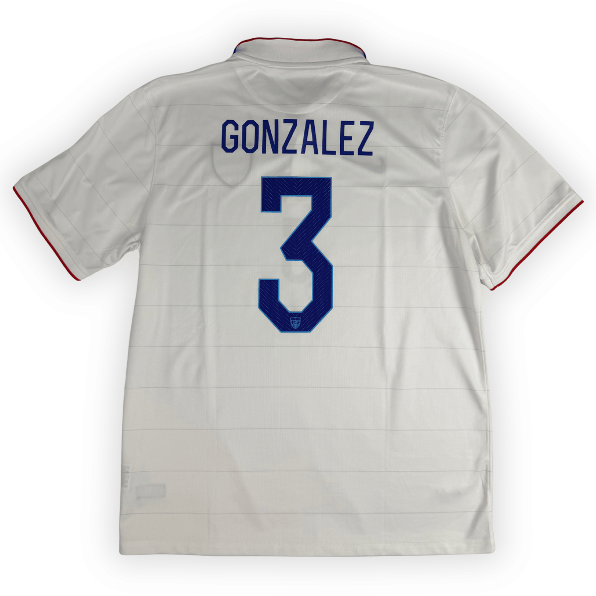 2014-15 Usmnt Home Shirt Gonzales #3 - (2Xl) product image 2, provided for visual reference and product detail review