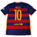 2015-16 FC Barcelona La Liga Home Shirt Messi #10 - (L) product image 1, provided for visual reference and product detail
