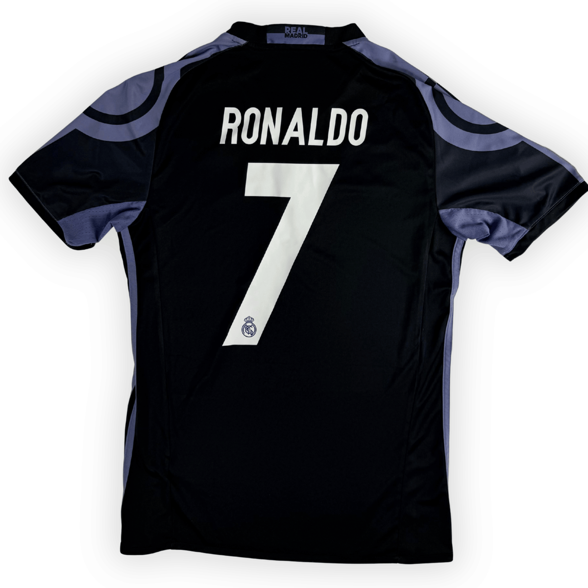 2016-17 Real Madrid La Liga Third Shirt Ronaldo #7 - (S) product image 1, provided for visual reference and product detail