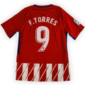 2017-18 Atletico Madrid La Liga Home Shirt Torres #9 - (M) product image 1, provided for visual reference and product detail