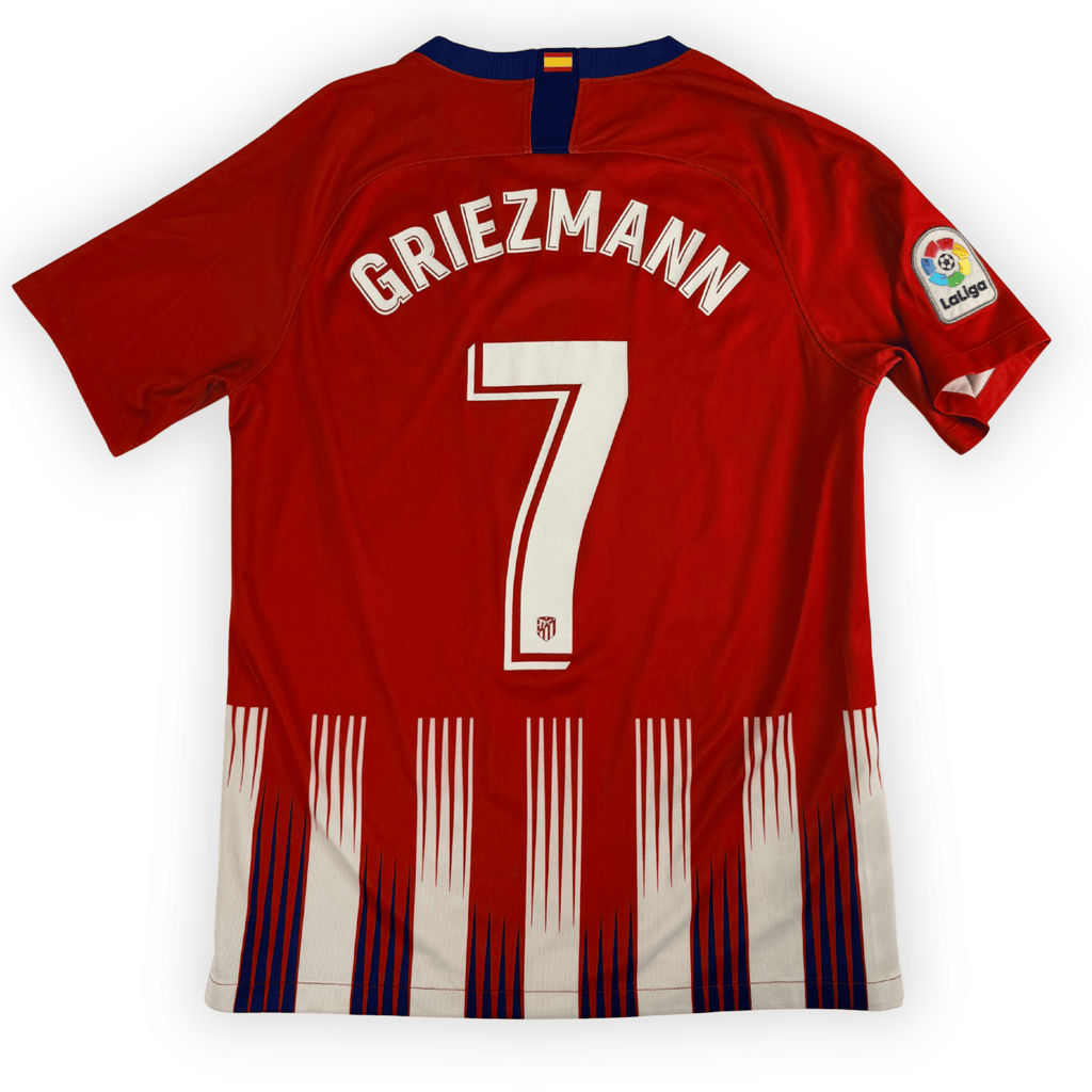 2018-19 Atletico Madrid La Liga Home Shirt Griezmann #7 - (M) product image 1, provided for visual reference and product