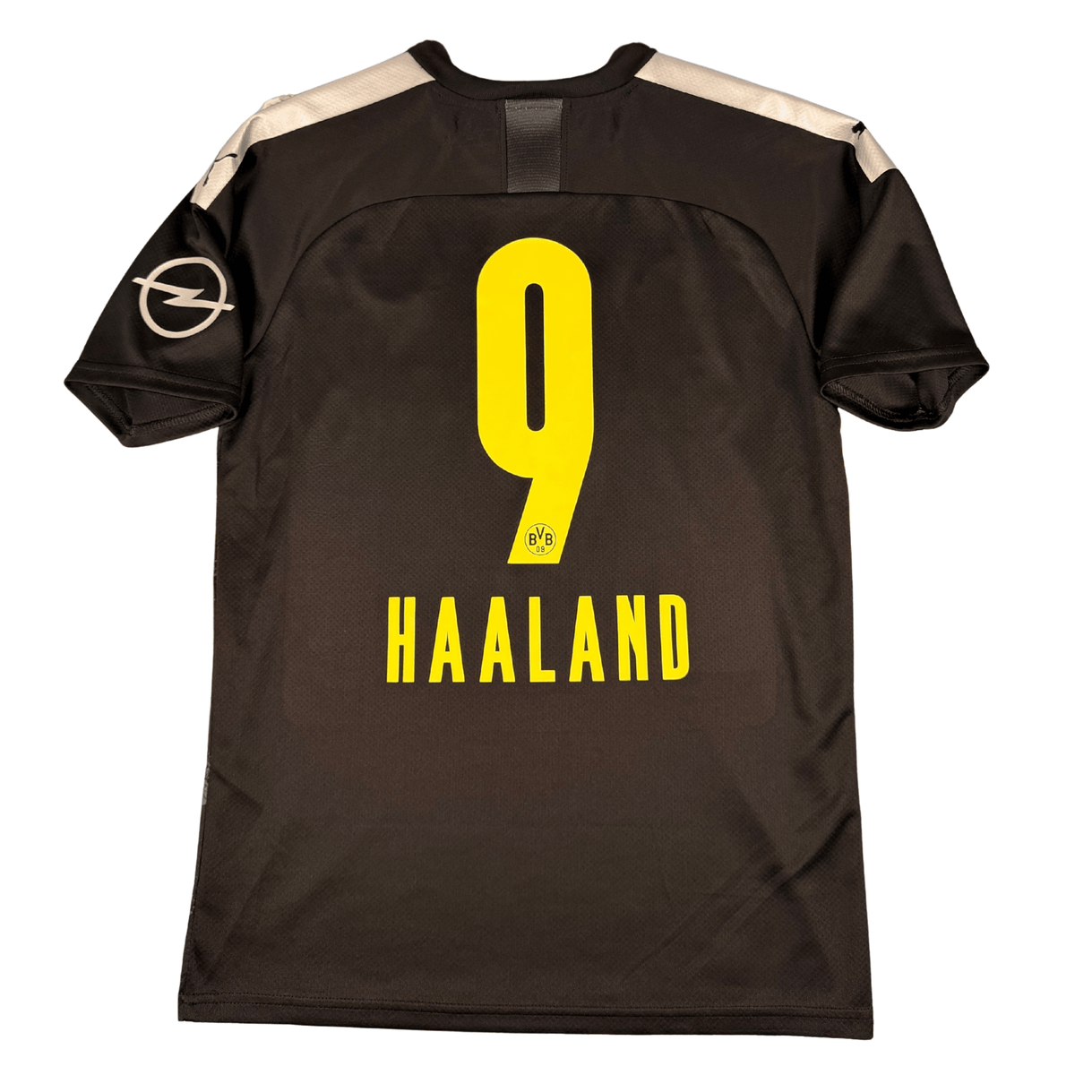 2020-2021 Borussia Dortmund Shirt Haaland #9 - (S) product image 1, provided for visual reference and product detail review