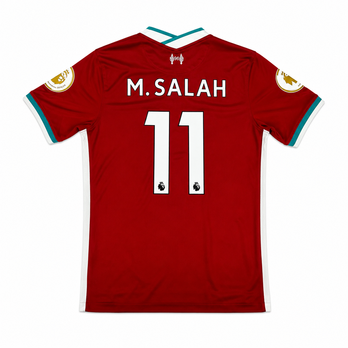 2020-2021 Liverpool Epl Home Shirt Salah #11 - (S) product image 2, provided for visual reference and product detail review