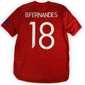 2020-21 Manchester United Europa Final Authentic Home Shirt B. Fernandes # - (L) product image 1, provided for visual