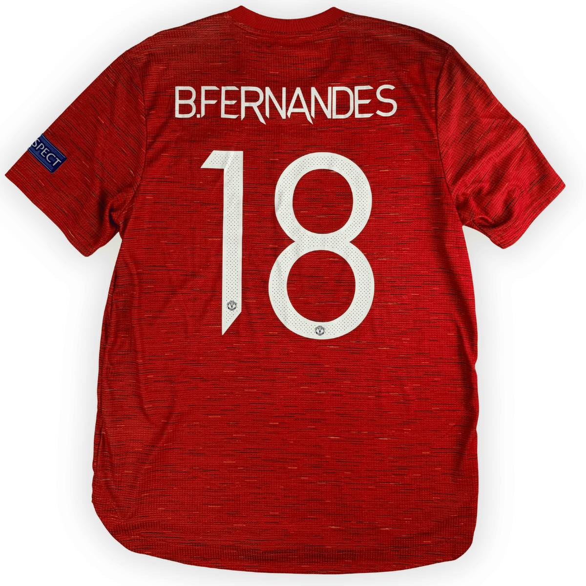 2020-21 Manchester United Europa Final Authentic Home Shirt B. Fernandes # - (L) product image 1, provided for visual