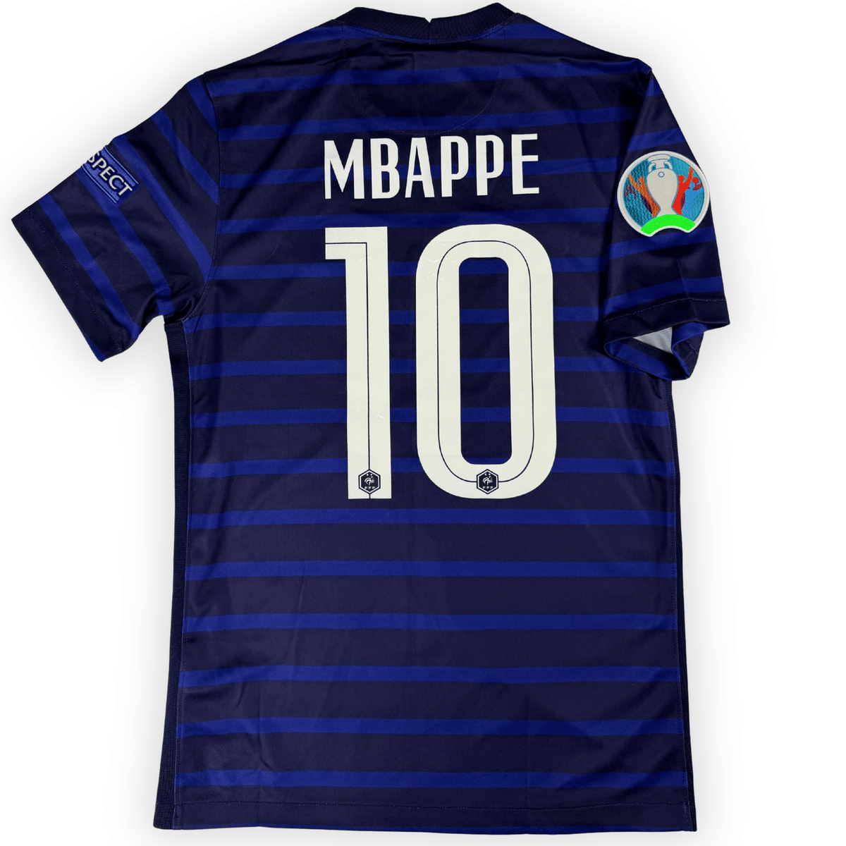 2020 France Euro Home Shirt Mbappe #10 - (S) product image 2, provided for visual reference and product detail review