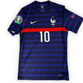 2020 France Euro Home Shirt Mbappe #10 - (S) product image 1, provided for visual reference and product detail review