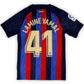 2022-23 FC Barcelona La Liga Home Shirt Lamine Yamal #41 - (S) product image 1, provided for visual reference and product
