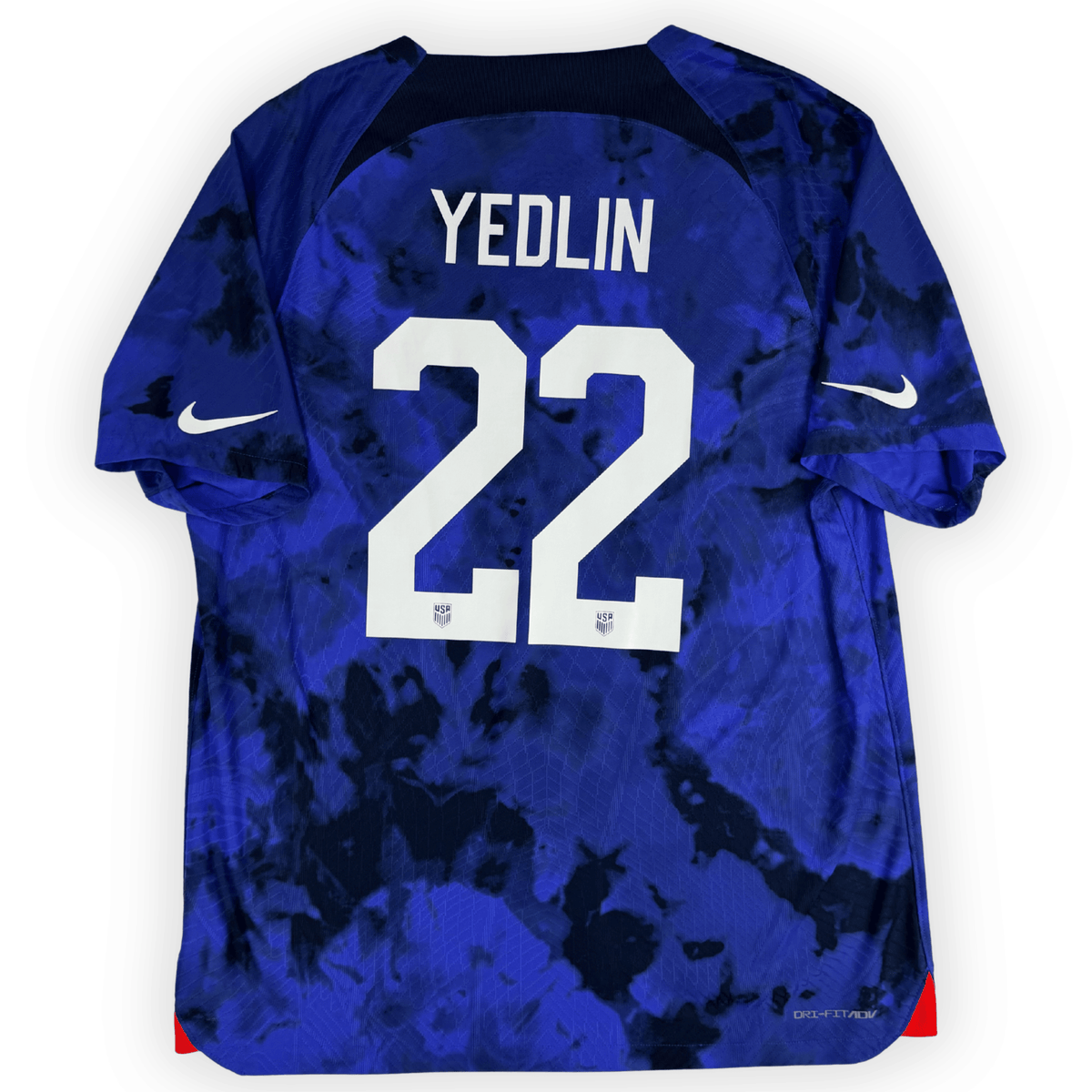 2022-23 Usmnt Away Authentic Shirt Yedlin #22 - (Xl) product image 2, provided for visual reference and product detail review
