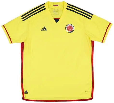 2022-23 Colombia Authentic Home Shirt product image 1, provided for visual reference and product detail review