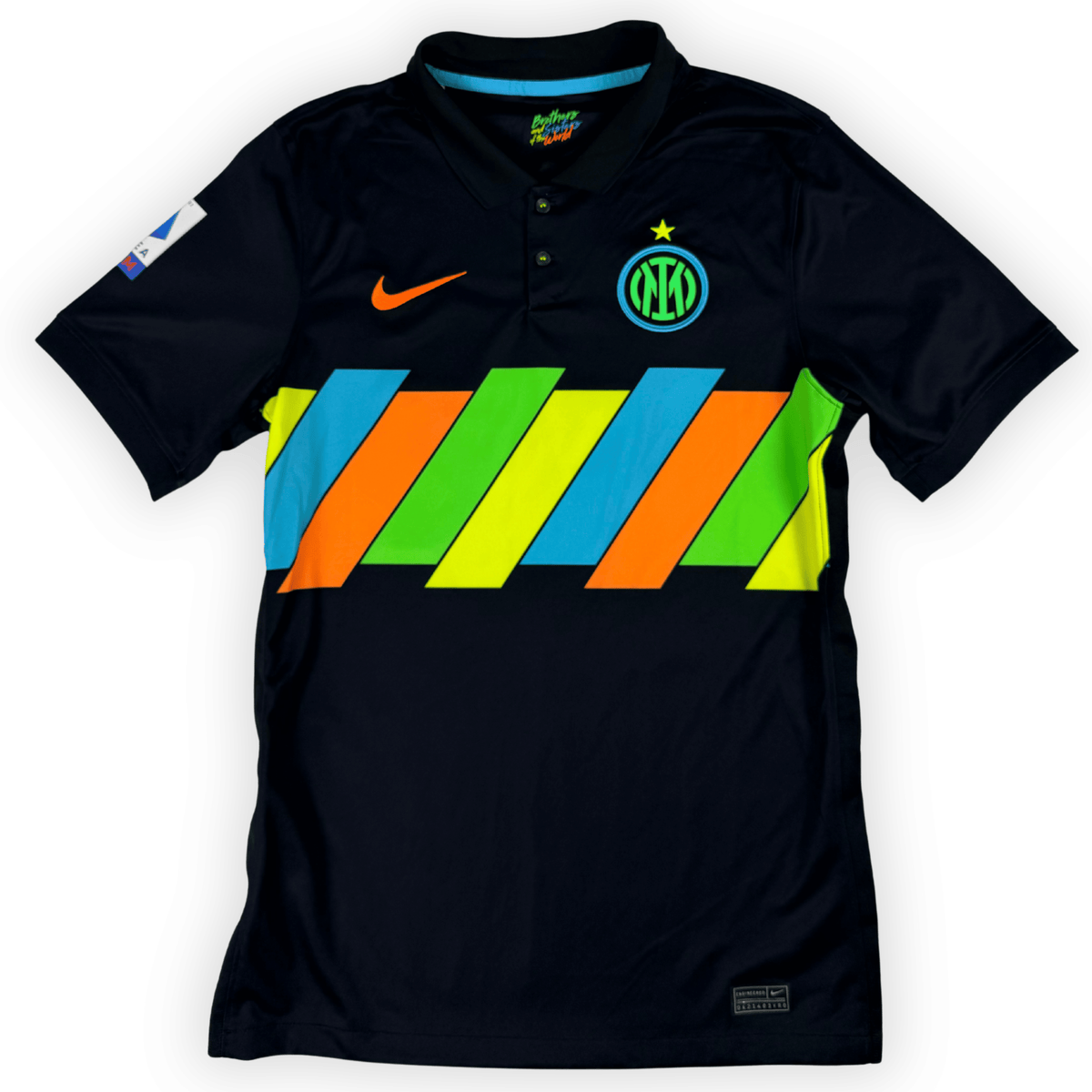 21-22 Inter Milan Serie A Third Shirt Barella #23 - (S) product image 2, provided for visual reference and product detail